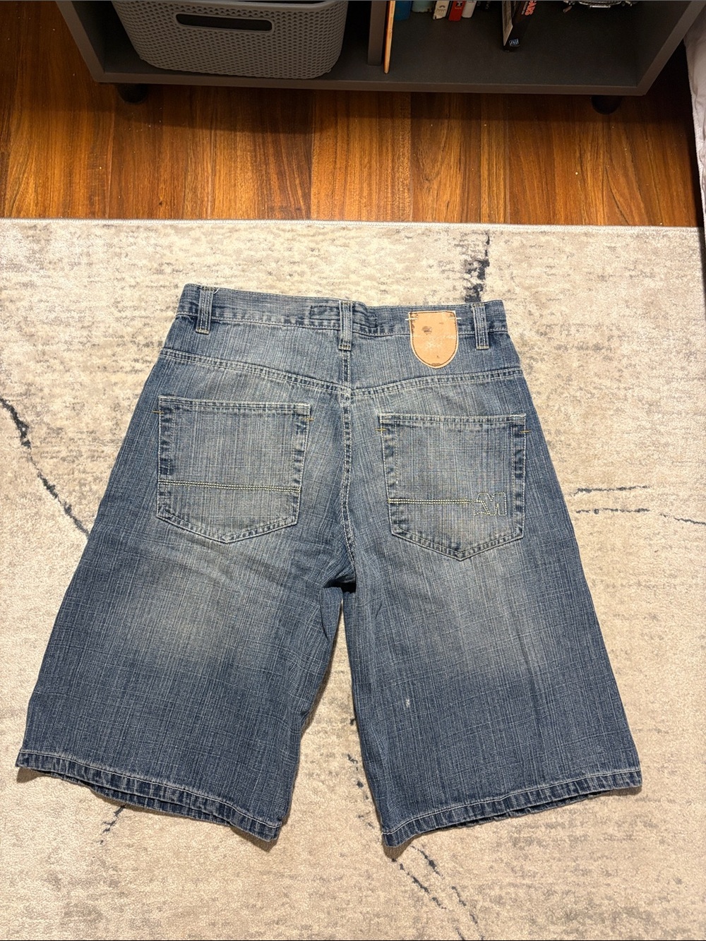 Y2K Mecca Jean shorts